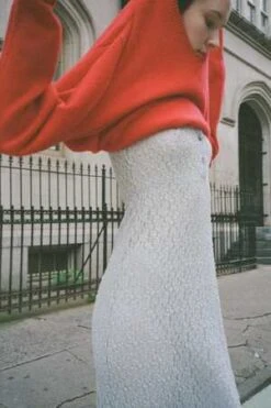 Maryam Nassir ZadehDavis Sweater - Red -ANINE BING || ULLA JOHNSON || AGOLDE Shop Red Davis Sweater 20231030022132 1