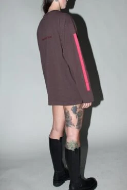 KkCoRhinestone 'From Outer Space' Tee - Brown