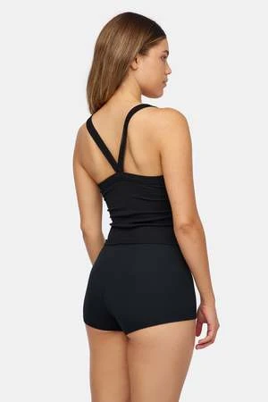 LACAUSA ClothingRibbed Finn Tank - Tar 3 LACAUSA ClothingRibbed Finn Tank - Tar - Image 3