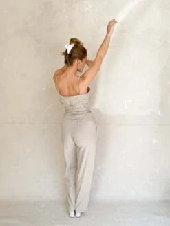 Rita RowMACARIO WRAP TOP - Sand Gingham -ANINE BING || ULLA JOHNSON || AGOLDE Shop Rita Row MACARIO WRAP TOP Sand Gingham 20230719164536