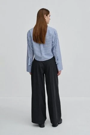 BIRGITTE HERSKINDSamuel Shirt - Blue Stripe 2 BIRGITTE HERSKINDSamuel Shirt - Blue Stripe - Image 2