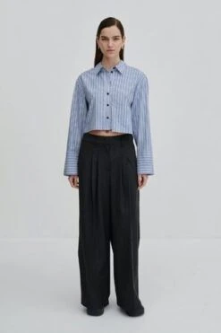 BIRGITTE HERSKINDSamuel Shirt - Blue Stripe