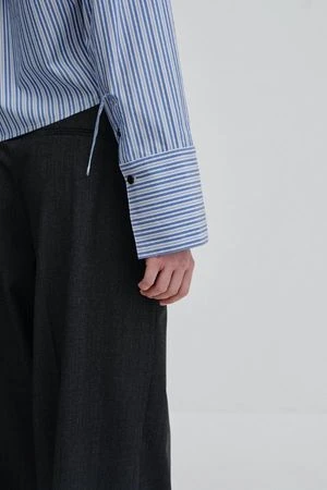 BIRGITTE HERSKINDSamuel Shirt - Blue Stripe 6 BIRGITTE HERSKINDSamuel Shirt - Blue Stripe - Image 6