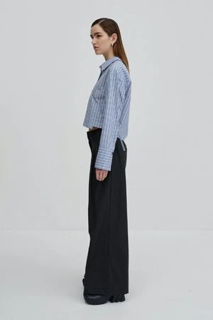 BIRGITTE HERSKINDSamuel Shirt - Blue Stripe 3 BIRGITTE HERSKINDSamuel Shirt - Blue Stripe - Image 3