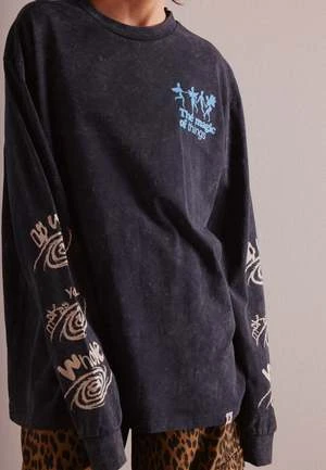 DAMSON MADDERSomething Magic Top - Grey 3 DAMSON MADDERSomething Magic Top - Grey - Image 3