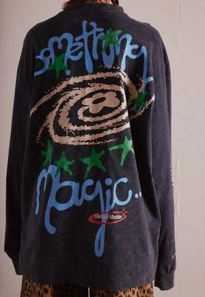 DAMSON MADDERSomething Magic Top - Grey 2 DAMSON MADDERSomething Magic Top - Grey - Image 2