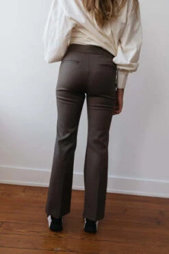 AMOMENTOStraight Fit Wool Pants - Khaki -ANINE BING || ULLA JOHNSON || AGOLDE Shop Straight Fit Wool Pants Khaki 20231006235159 2