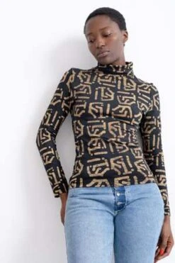 Osei-DuroStricta Turtleneck - Chale -ANINE BING || ULLA JOHNSON || AGOLDE Shop Stricta Turtleneck in Chale 20231030153028 2