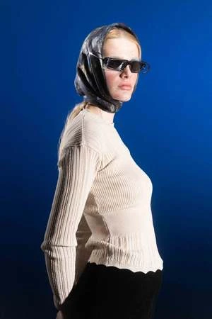 Henrik VibskovTRANSPARENT BLOCK KNIT BLOUSE - Multi 1 Henrik VibskovTRANSPARENT BLOCK KNIT BLOUSE - Multi