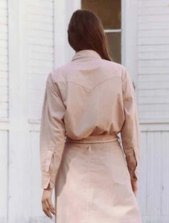 The Great.The Heritage Shirt - Heirloom Pink -ANINE BING || ULLA JOHNSON || AGOLDE Shop The Heritage Shirt Heirloom Pink 20230927230403 1