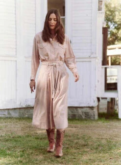 The Great.The Heritage Shirt - Heirloom Pink -ANINE BING || ULLA JOHNSON || AGOLDE Shop The Heritage Shirt Heirloom Pink 20230927230403 2