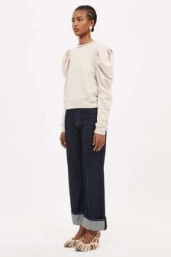 ANINE BING || ULLA JOHNSON || AGOLDE Shop -ANINE BING || ULLA JOHNSON || AGOLDE Shop Ulla Johnson Drew Pullover Oatmeal Melange 20231031183024 1