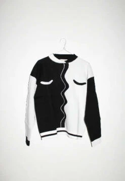 Giu GiuBisou Pullover - Creme/onyx