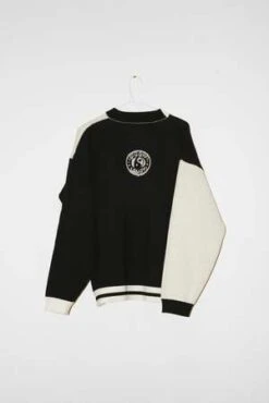 Giu GiuBisou Pullover - Creme/onyx -ANINE BING || ULLA JOHNSON || AGOLDE Shop giu giu Bisou pullover Creme onyx 20221123012747