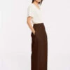 LAUDE THE LABELHepburn Trousers - Basalt Brown