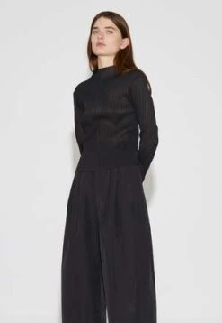 Permanent VacationFluidity Top - Black 11 Permanent VacationFluidity Top - Black -ANINE BING || ULLA JOHNSON || AGOLDE Shop permanent vacation Fluidity Top Black 20230512213655 1